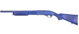 Remington 870 blue training replica for Law Enforcement exercises.